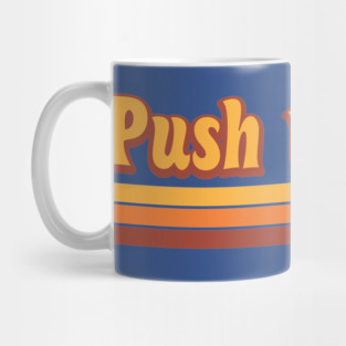 Retro Push the Roll with Ross Bryant Mug