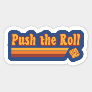 Retro Push the Roll with Ross Bryant Magnet