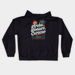 aruba bonaire curacao Kids Hoodie