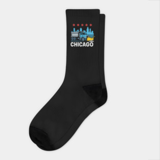 Chicago-Salt-Trucks-Winter-Ops-Crew-Graphic Socks