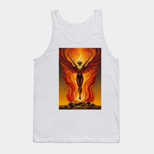After Erté - LE PHÉNIX RENAISSANT (The Reborn Phoenix) Tank Top