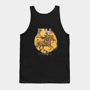 Halloween Horse Girl Vibes Tank Top