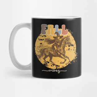 Halloween Horse Girl Vibes Mug