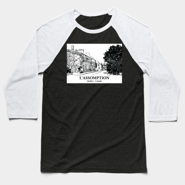 L'Assomption - Québec Baseball T-Shirt by Lakeric