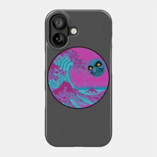 Great Wave Moon Phone Case