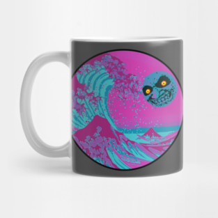 Great Wave Moon Mug