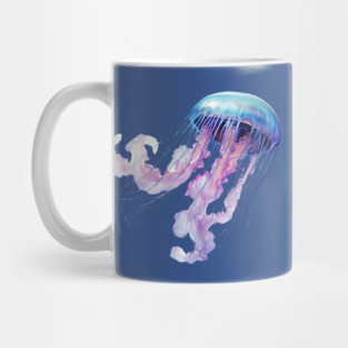 Colorful Jellyfish – Ocean Sea Life Art Mug