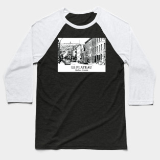 Le Plateau - Québec Baseball T-Shirt