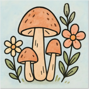 Fungus Posters and Art
