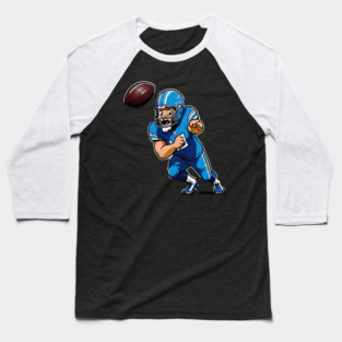 Detroit Lions A Player Lion - cjart #7 Baseball T-Shirt