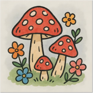 Fungus Posters and Art