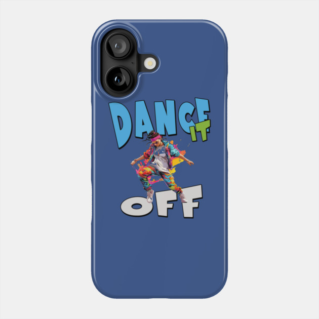 Dance It Off – Colorful Hip Hop Streetwear Phone Case by Kathy Hawke
