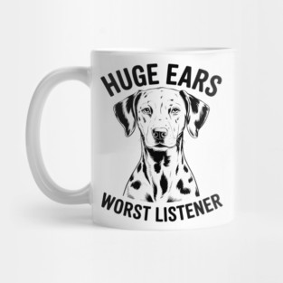 Catahoula Leopard Dog huge ears worst listener Mug