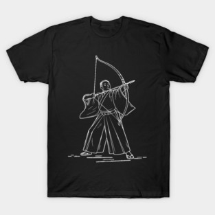 kyudo archer T-Shirt