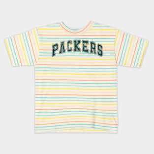 Vintage green bay packers Kids T-Shirt