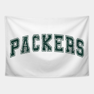 Vintage green bay packers Tapestry