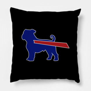 Buffalo Bills Shirts Bulldog Funny Gameday M5494 Pillow