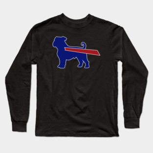 Buffalo Bills Shirts Bulldog Funny Gameday M5494 Long Sleeve T-Shirt