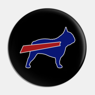 Buffalo Bills Bulldog Fan Merch M5494 Pin