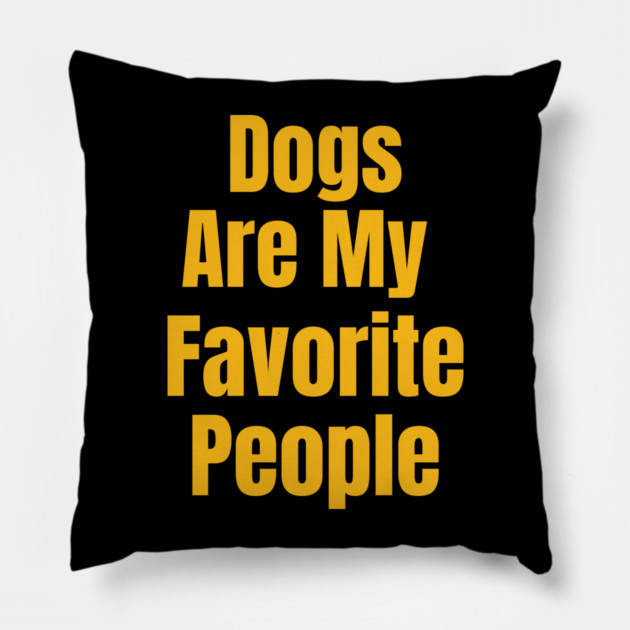 Funny & Cute Dog Lover Design | Heartwarming Pet Humor Pillow by IamActiveDog