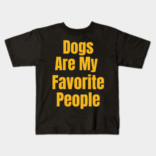 Funny & Cute Dog Lover Design | Heartwarming Pet Humor Kids T-Shirt