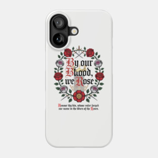 Wars of the Roses - Honor thy kin Phone Case