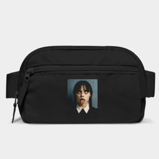 Jenna Ortega Tongue Out Photo Bag