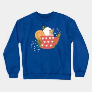 Cozy Fall Drinks Crewneck Sweatshirt