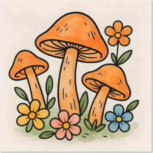 Fungus Posters and Art