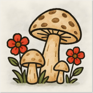Fungus Posters and Art