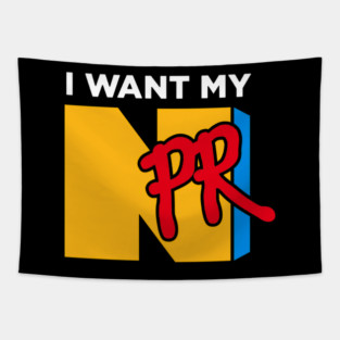 I Want My NPR Tapestry