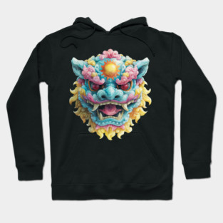 Mystical Guardian Spirit Design Hoodie