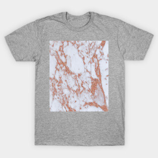 Intense rose gold marble T-Shirt