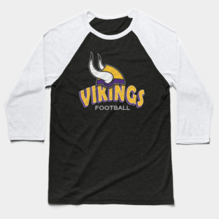 Retro Minnesota Vikings Baseball T-Shirt