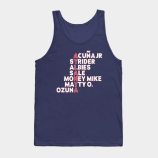 Atlanta Names 2025 Tank Top