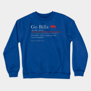 Buffalo Bills Shirts Go Bills M5348 Crewneck Sweatshirt