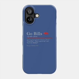 Buffalo Bills Shirts Go Bills M5348 Phone Case
