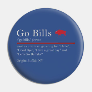 Buffalo Bills Shirts Go Bills M5348 Pin