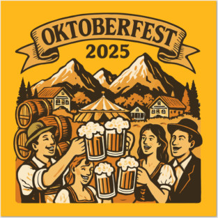 oktoberfest 2025 Posters and Art