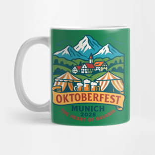 oktoberfest - Munich - 2025 - The Heaert Of Bavaria Mug
