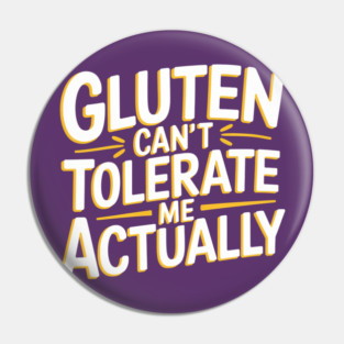 Gluten Can't Tolerate Me Actually Healthy Lifestyle Pin