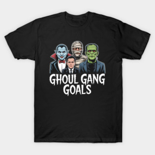 Ghoul Gang Goals Monster Crew Fun Halloween T-Shirt