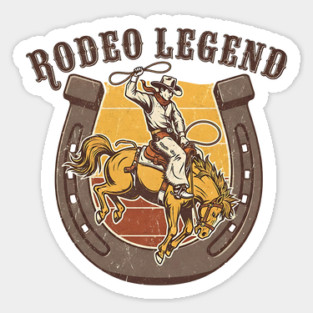 Rodeo Legend Sticker