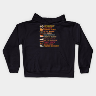 Fall Vibes Kids Hoodie