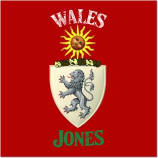 Jones Coat of Arms Posters and Art