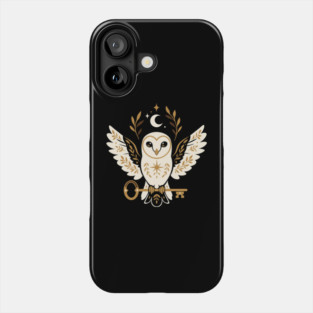White Owl Phone Case