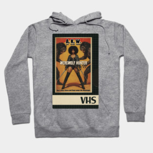 VHS Blaxploitation Horror - AKW Werewolf Hunter Hoodie