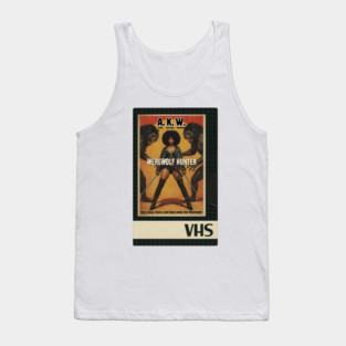 VHS Blaxploitation Horror - AKW Werewolf Hunter Tank Top