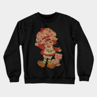 retro strawberry shortcake vintage Crewneck Sweatshirt