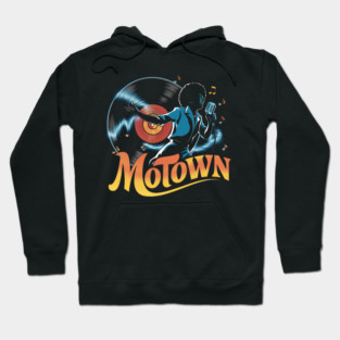 Vintage Motown Detroit Retro Soul Music Hoodie